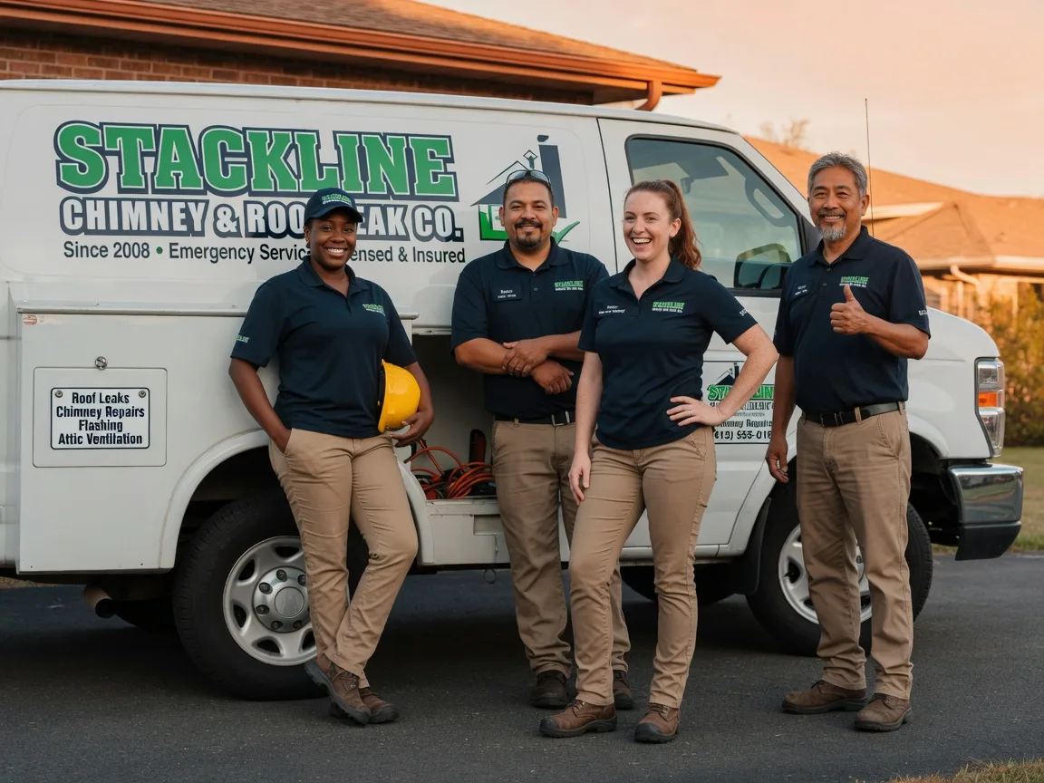 Chimney flashing repair company in Lansing, IA